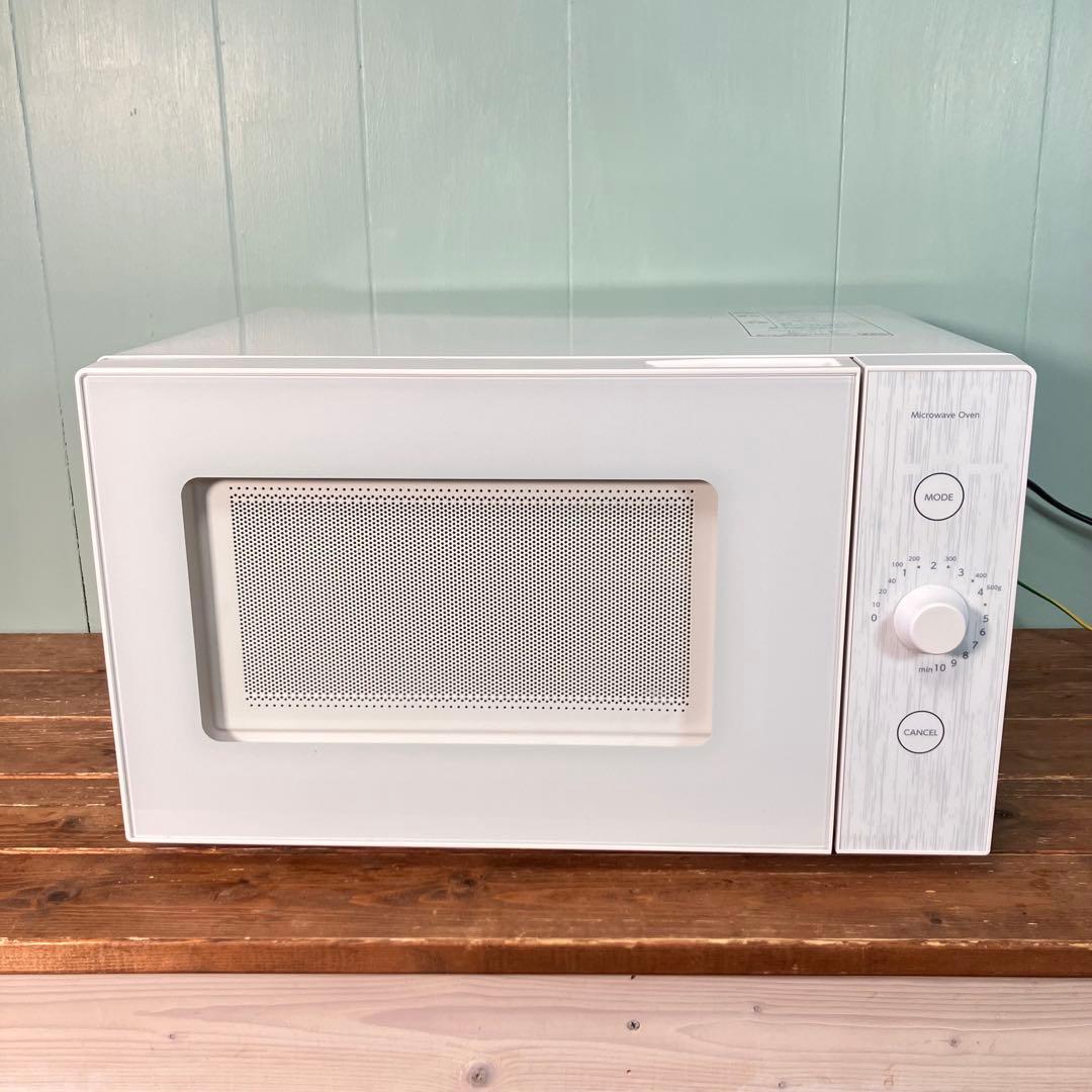 【美品】YAMAZEN YRL-F180(W) ホワイト電子レンジ　21年製