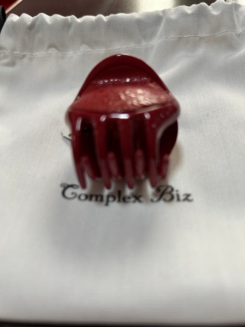 Complex Biz 赤　ドロップクリップ