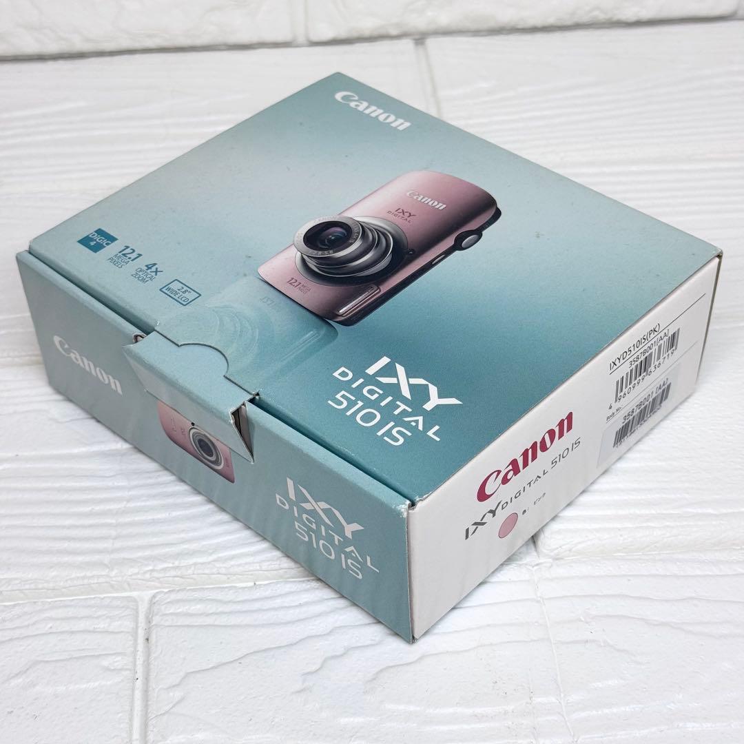 【フルセット】Canon IXY 510 IS ピンク デジタルカメラ