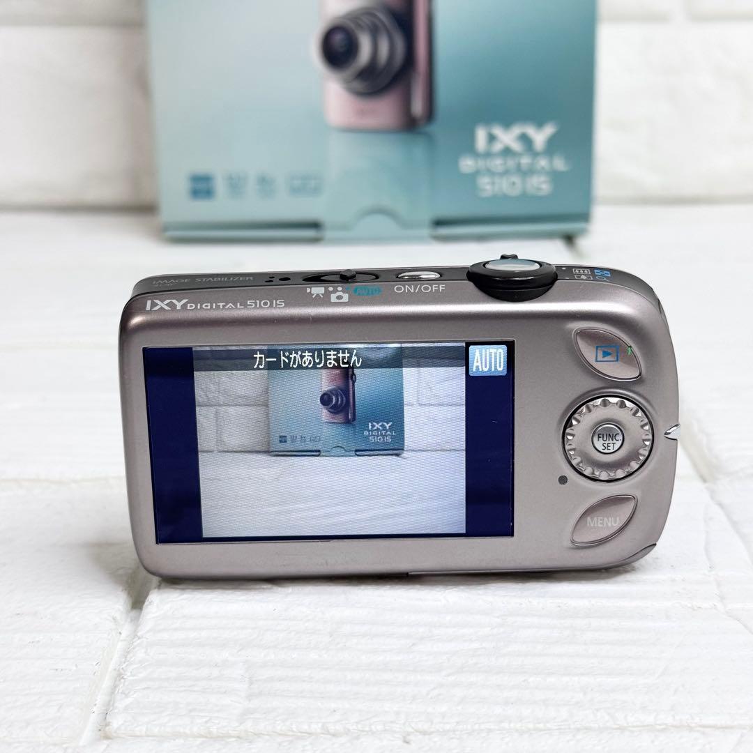 【フルセット】Canon IXY 510 IS ピンク デジタルカメラ