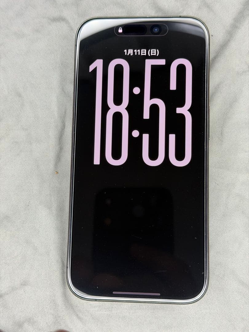 iPhone 15 Pro 256GB SIMフリー ブラックチタニウム