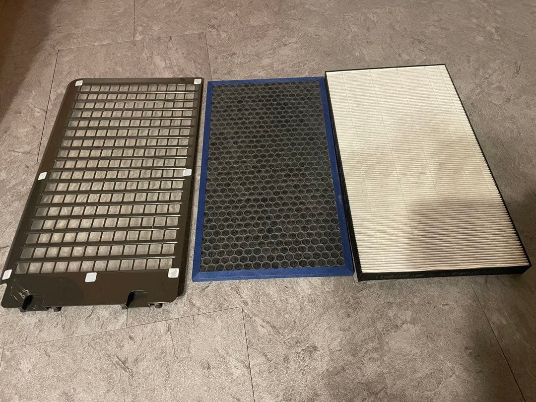 【美品】2021年製　SHARP 空気清浄機 KC-J50-H ダークグレー