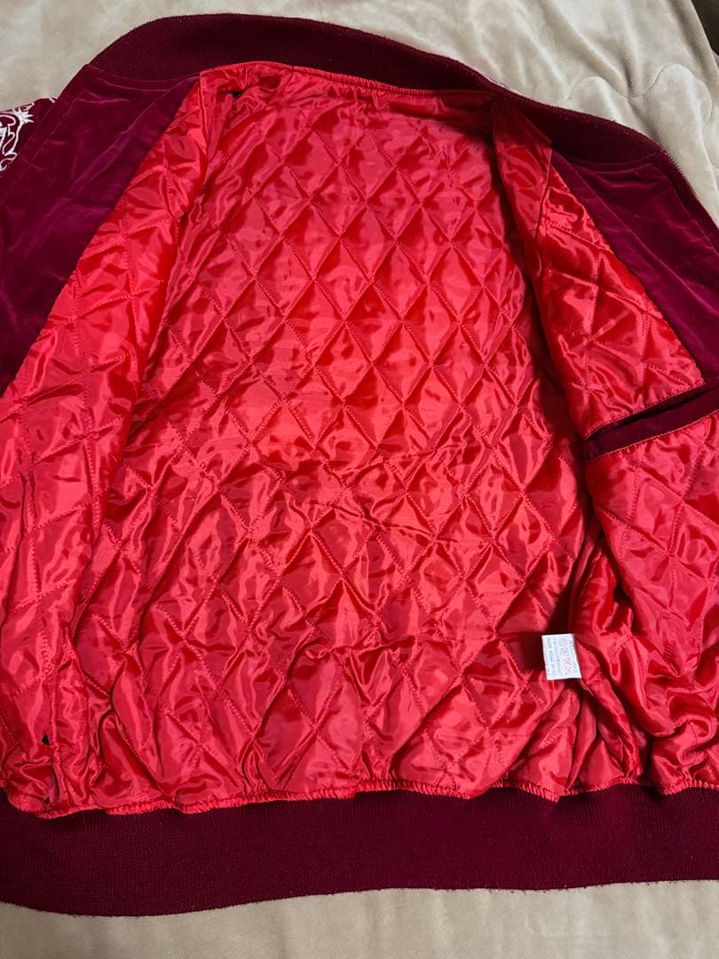 日本製 YOKOSUKA 別珍 vintage 90s 鷲 花 限定 スカジャン