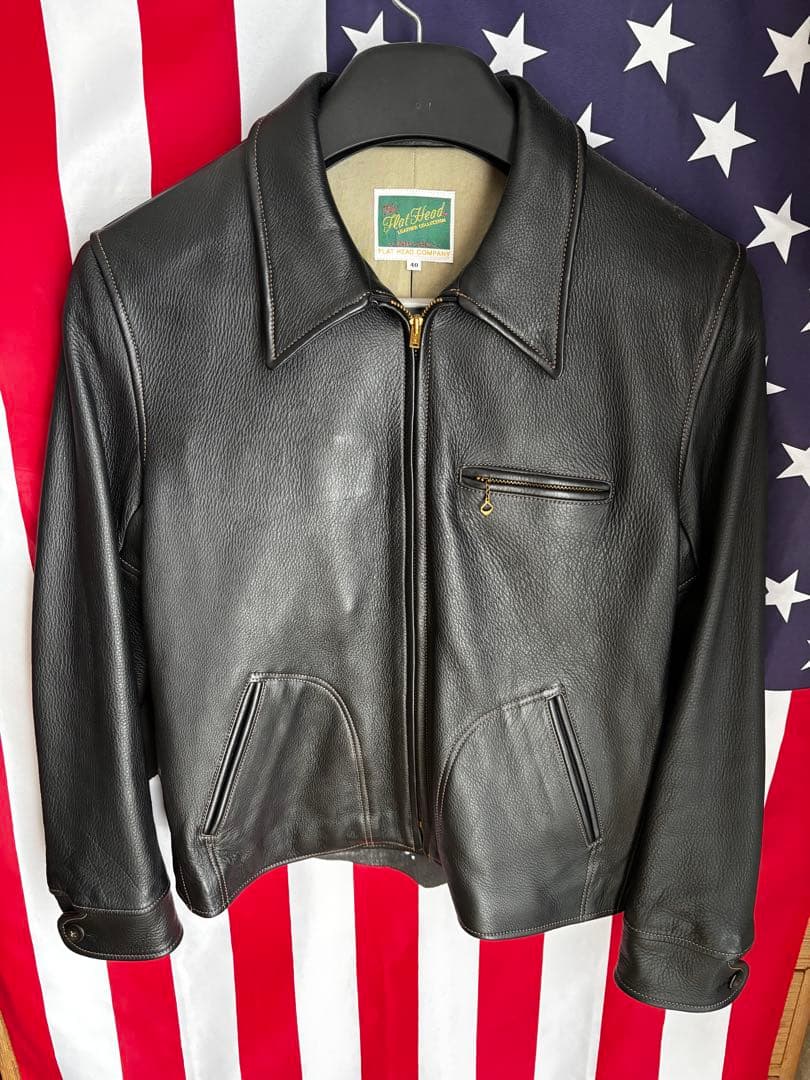 ◆◆THE FLAT HEAD:ディアスキンジャケット◆◆