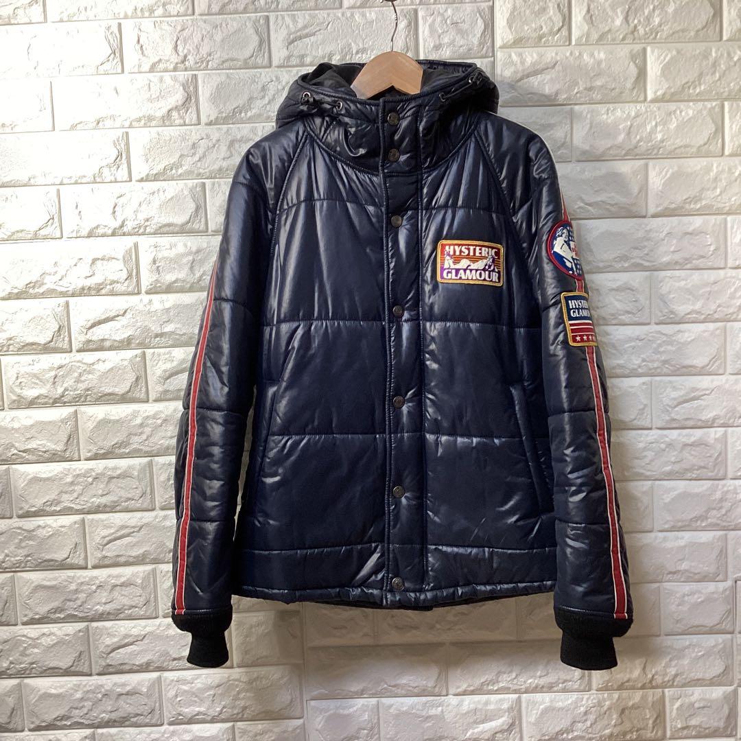 hysteric glamour ヒステリックグラマー　ワッペン中綿ジャケット