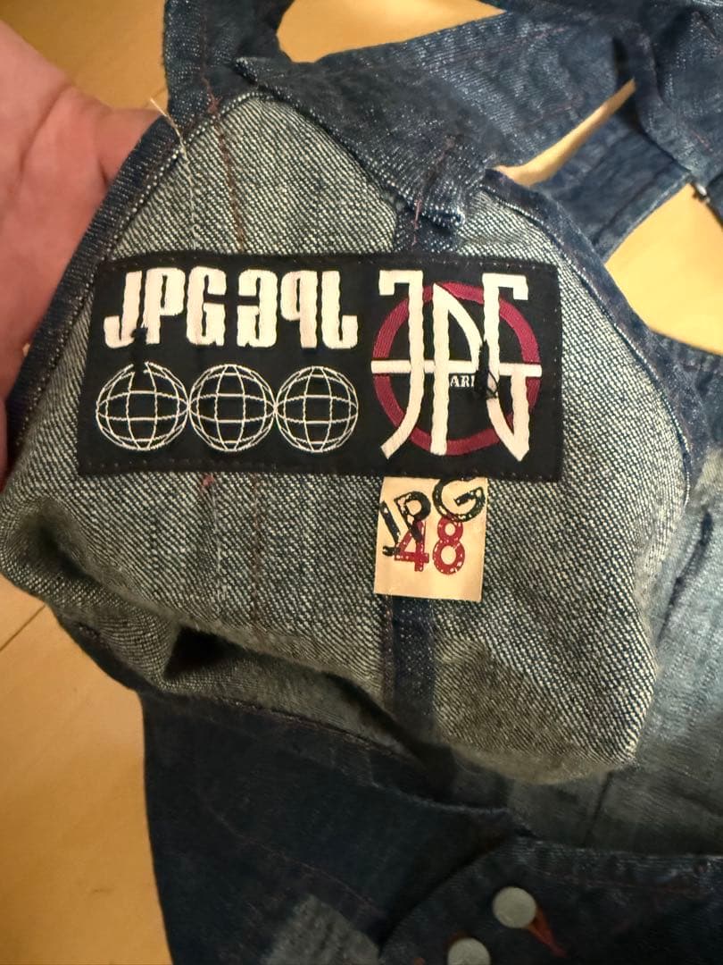 ジャンポールゴルチェのJEANS デニムオーバーオールトップ