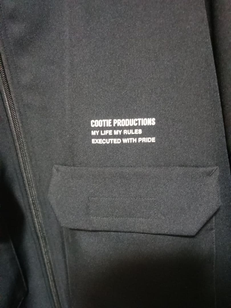 COOTIE ポリエステル ツイル トラックジャケット　Lサイズ