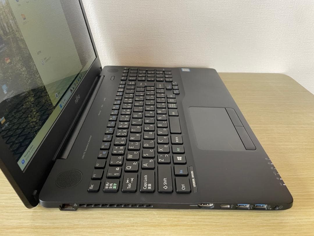 爆速　富士通 8GB 512GB ノートPC　Office2021