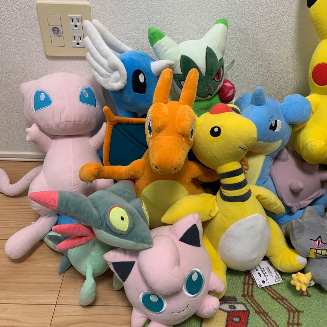 ポケモン ぬいぐるみ 16体セット　人気キャラ集結‼︎