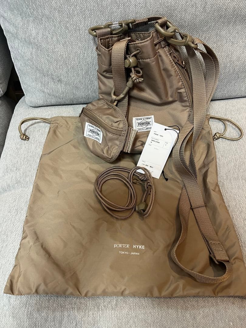 PORTER × HYKE BONSAC MINI & COIN CASE