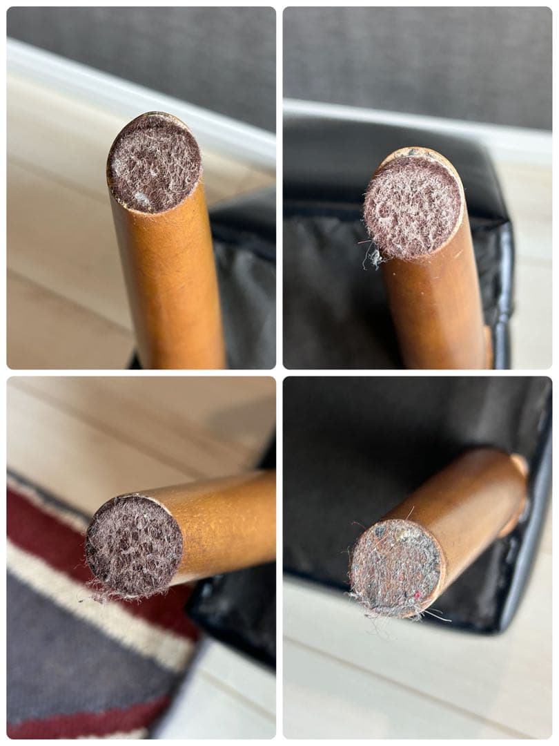 カリモク60 カフェチェア スタンダードブラック Kチェア 1シーター 木製脚