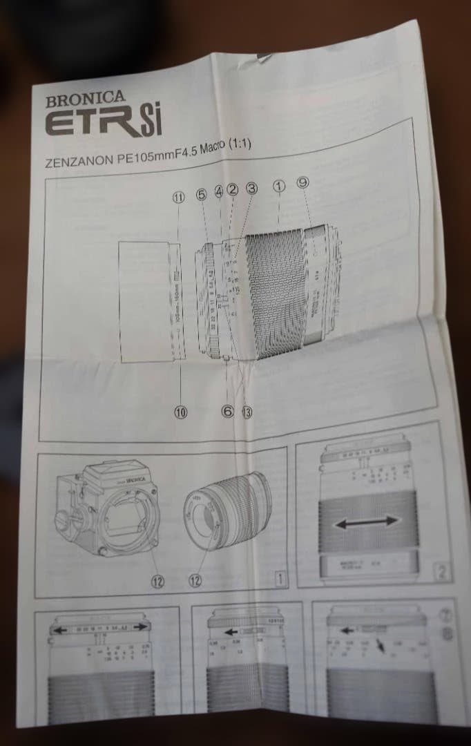 ZENZANON-PE105mm F4.5 MACRO [1:1] （良品）