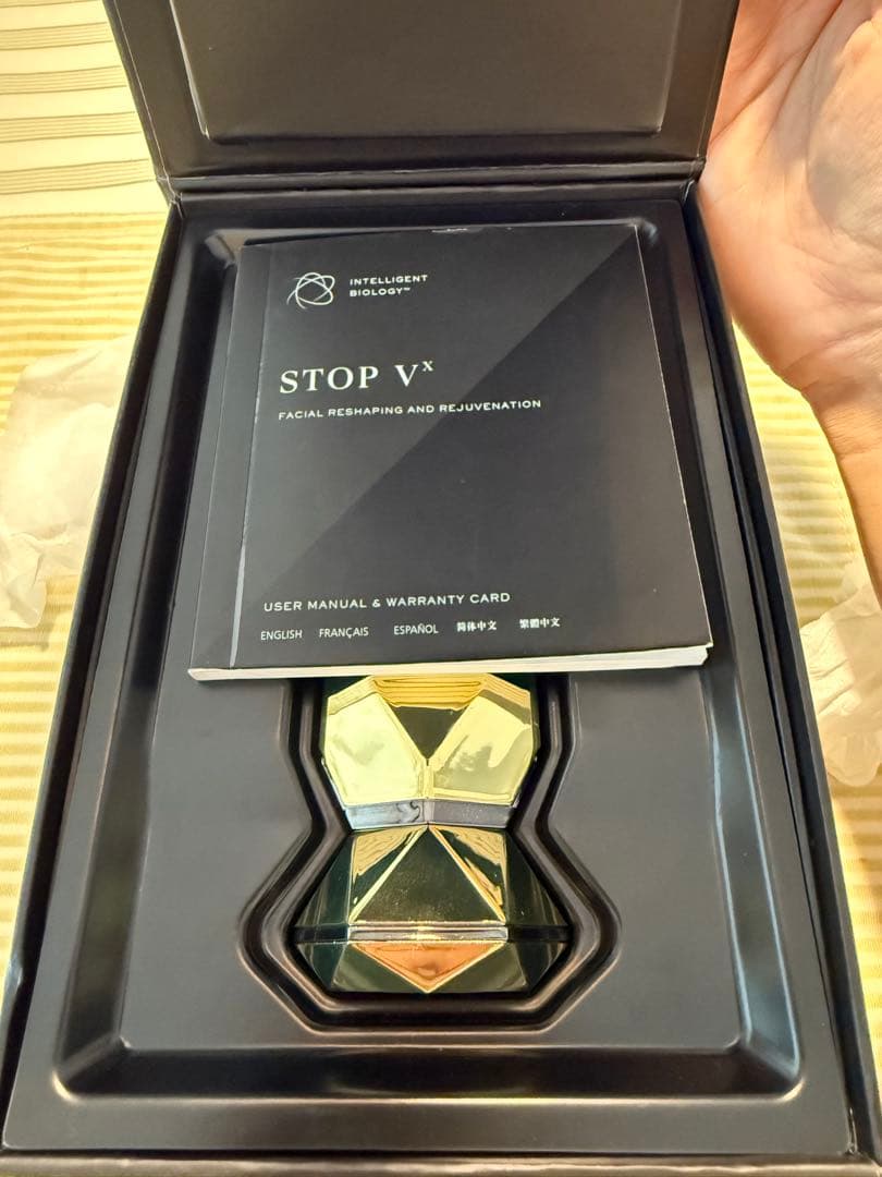 TRIPOLLAR STOP VX GOLD 美顔器 ゴールド