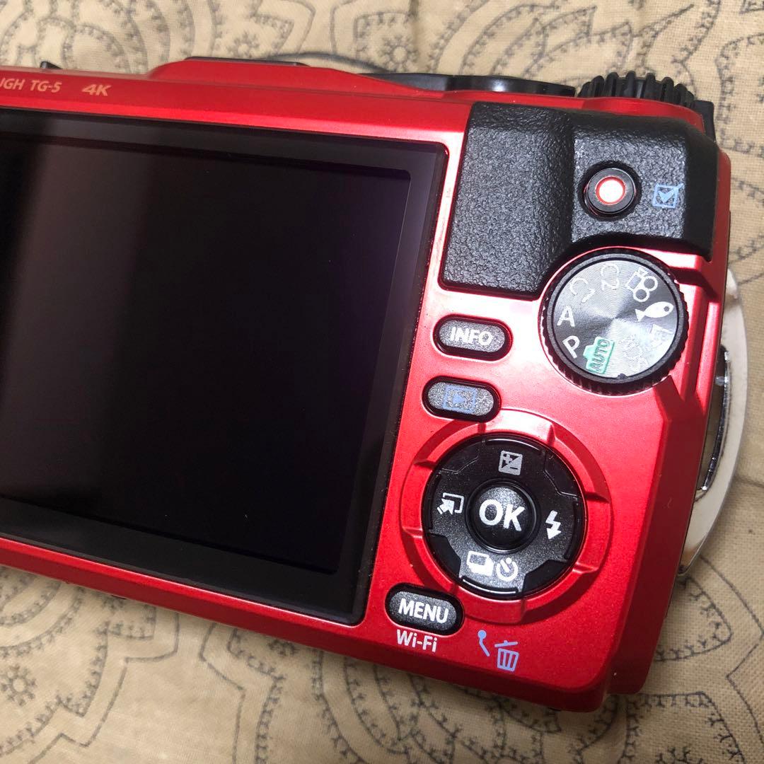 完品 OLYMPUS TG-5 防水カメラ PT-058 防水プロテクターセット