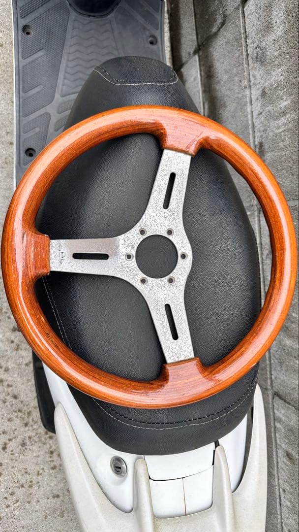 OBAハン35π ウッドステアリング