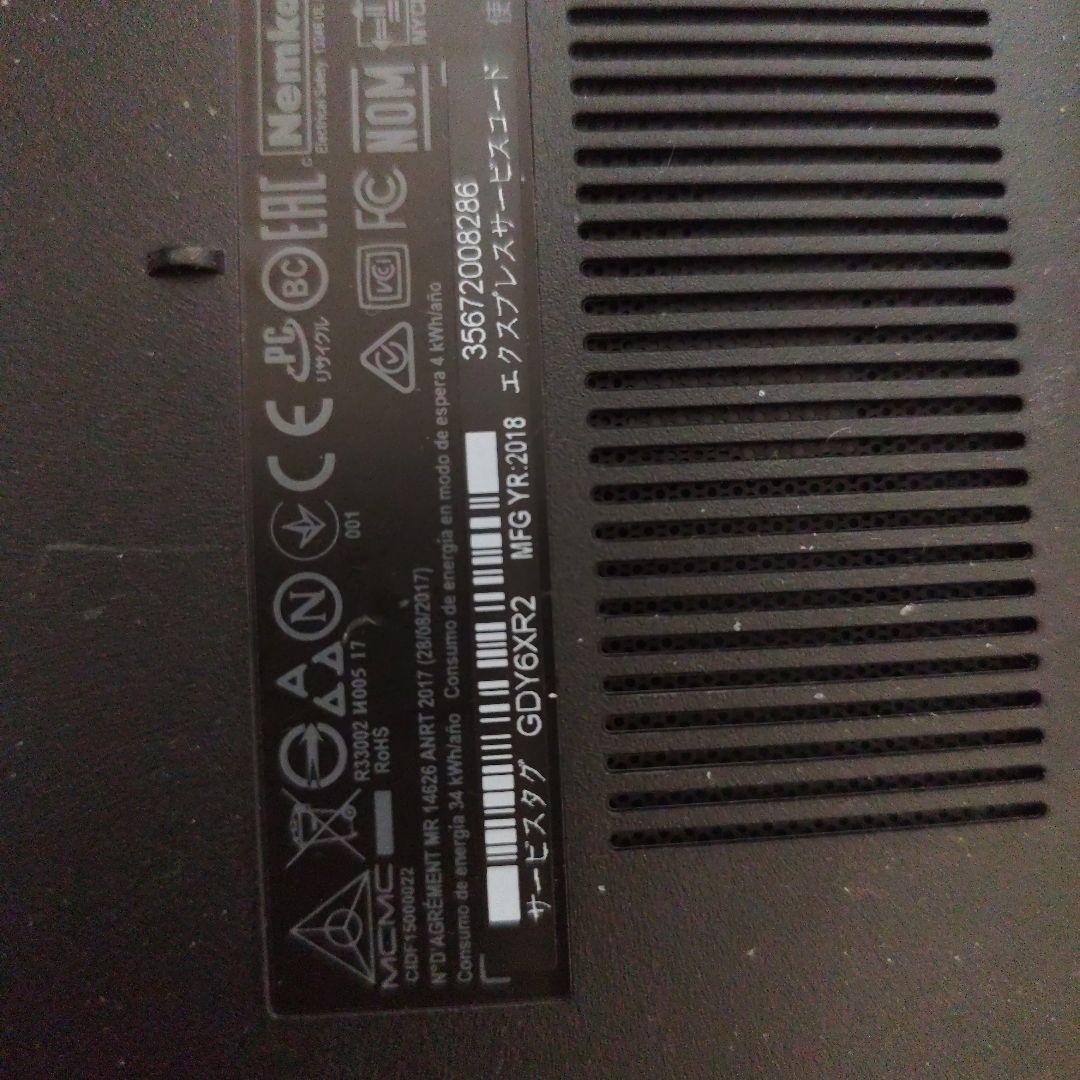 DELL ノートPC 15.6インチ ブラック