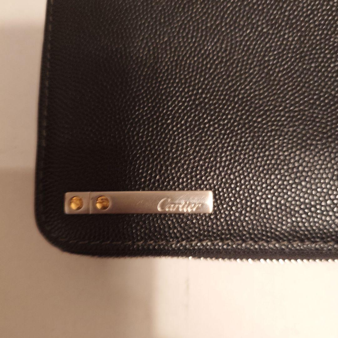 Cartier 黒 長財布 約20cm