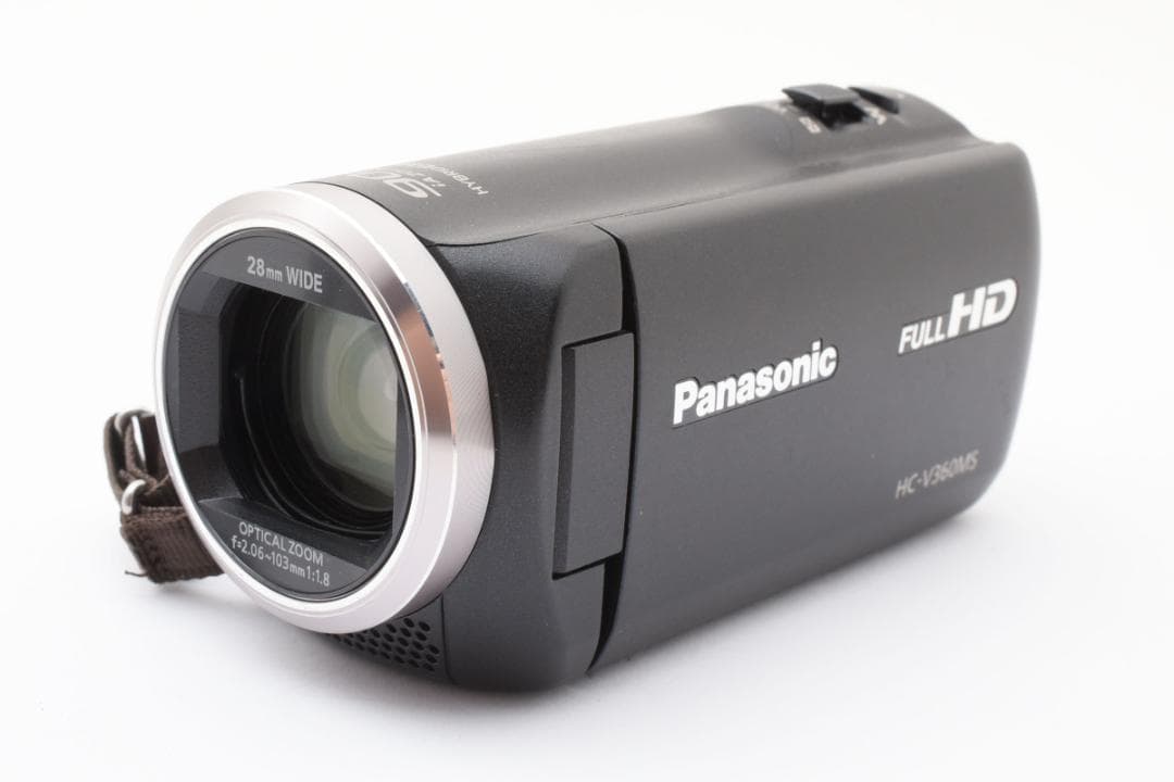 【極美品】Panasonic HC-V360MS ブラック　動作確認済