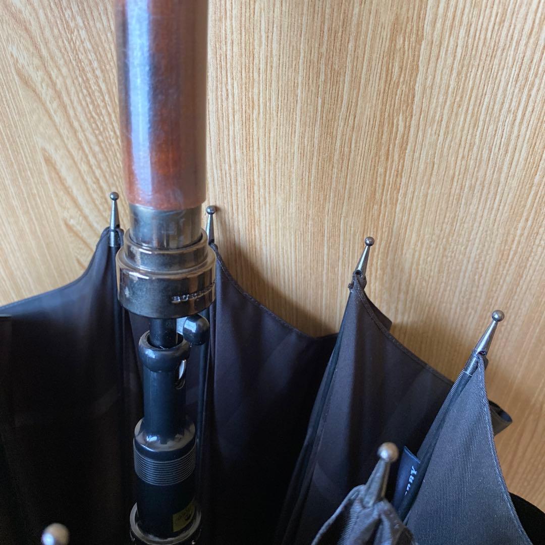 Burberry紳士長傘(未使用タグ付き)