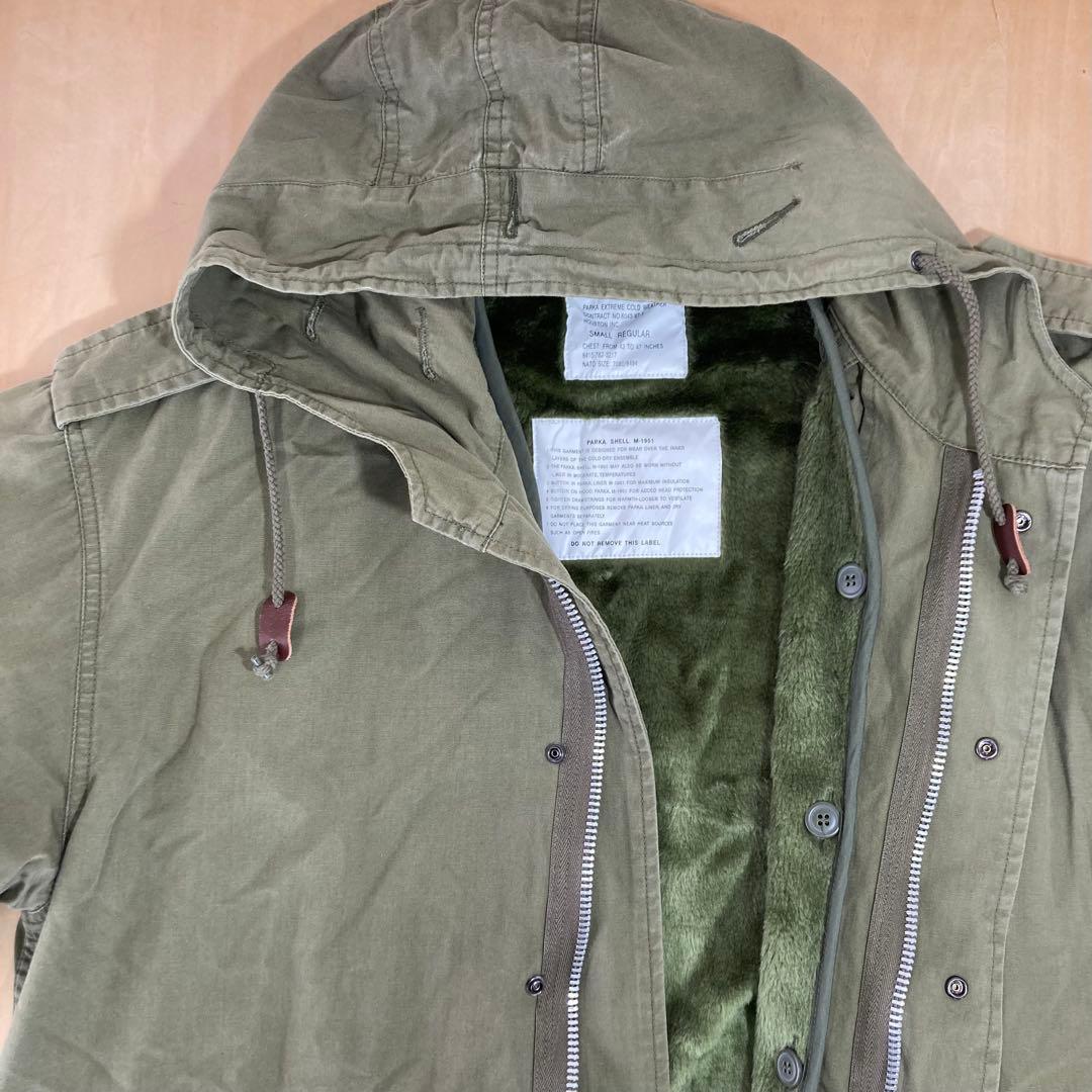 HOUSTON ヒューストン M-1951 M-51パーカー 青島コート S