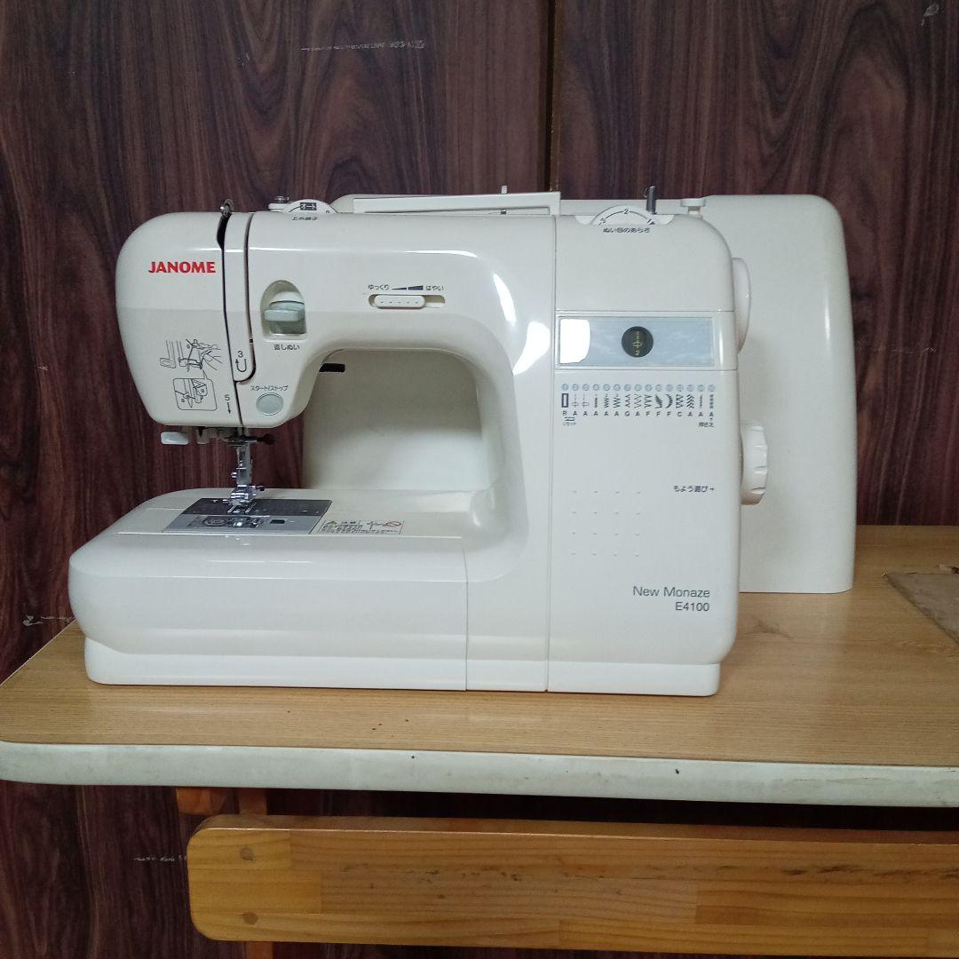 ジャノメ電子ミシン本体　ニュウモナーゼ　分解メンテナンス済み