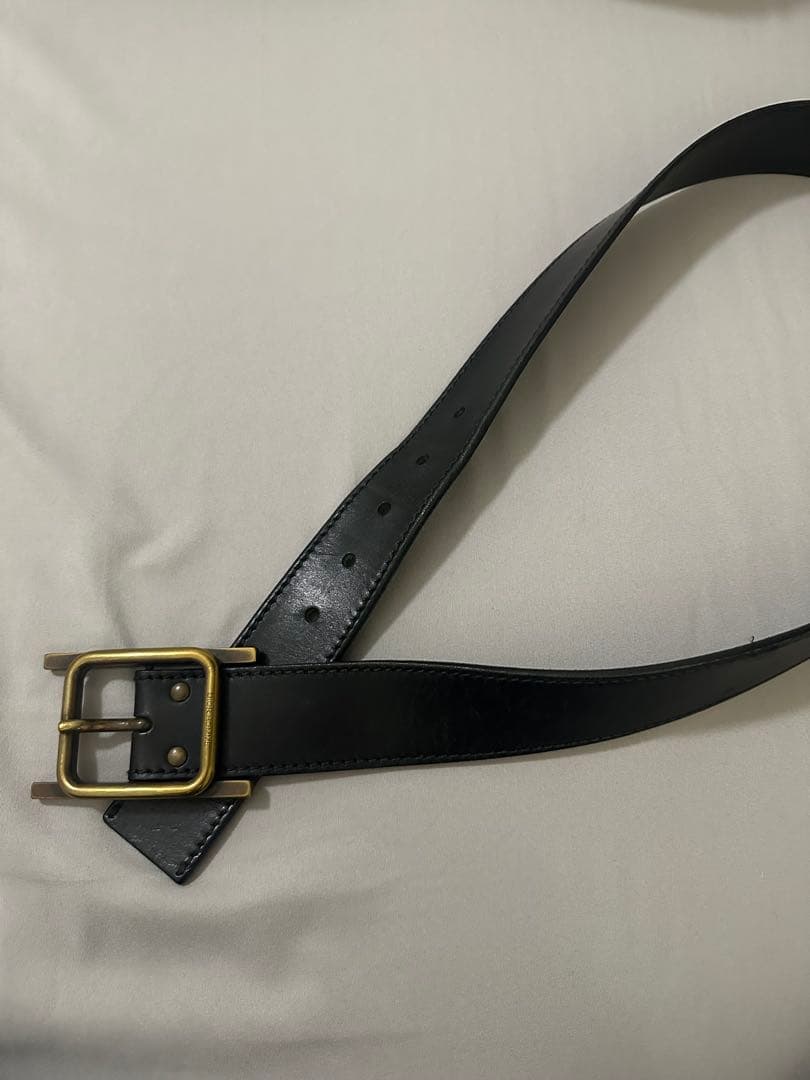 DIOR HOMME 2005AW エディ・スリマンHバックルベルト85ブラック