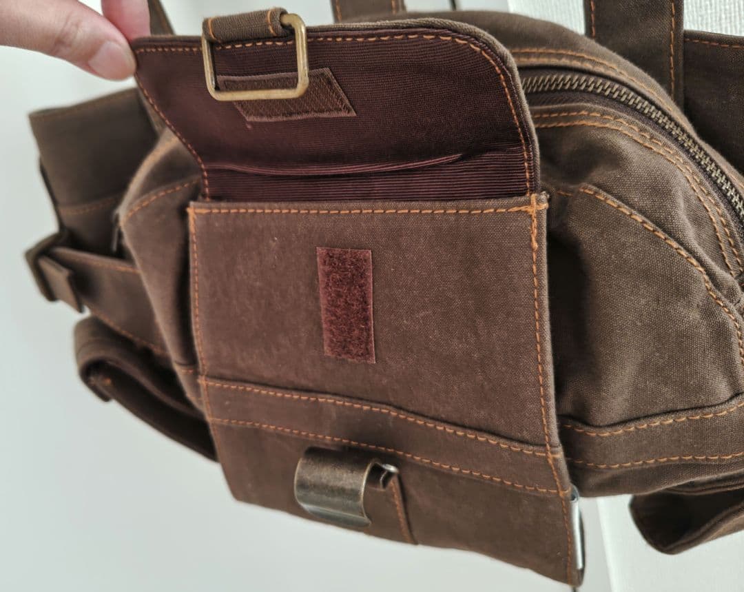 20471120 バッグ バッグパック リュック ウエストポーチ ブラウン