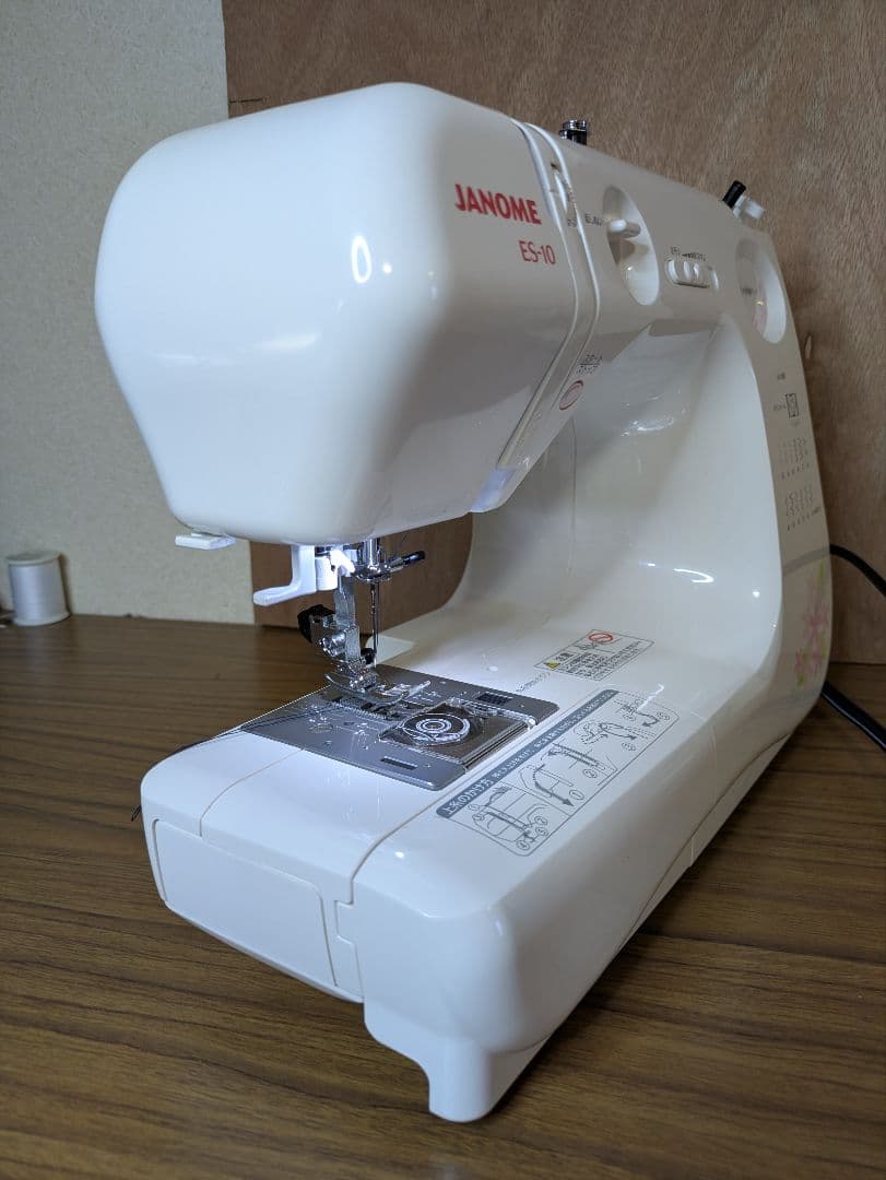 ☆極上美品☆フットコン、ワイドテーブル付属☆ジャノメ662型『ES-10』☆