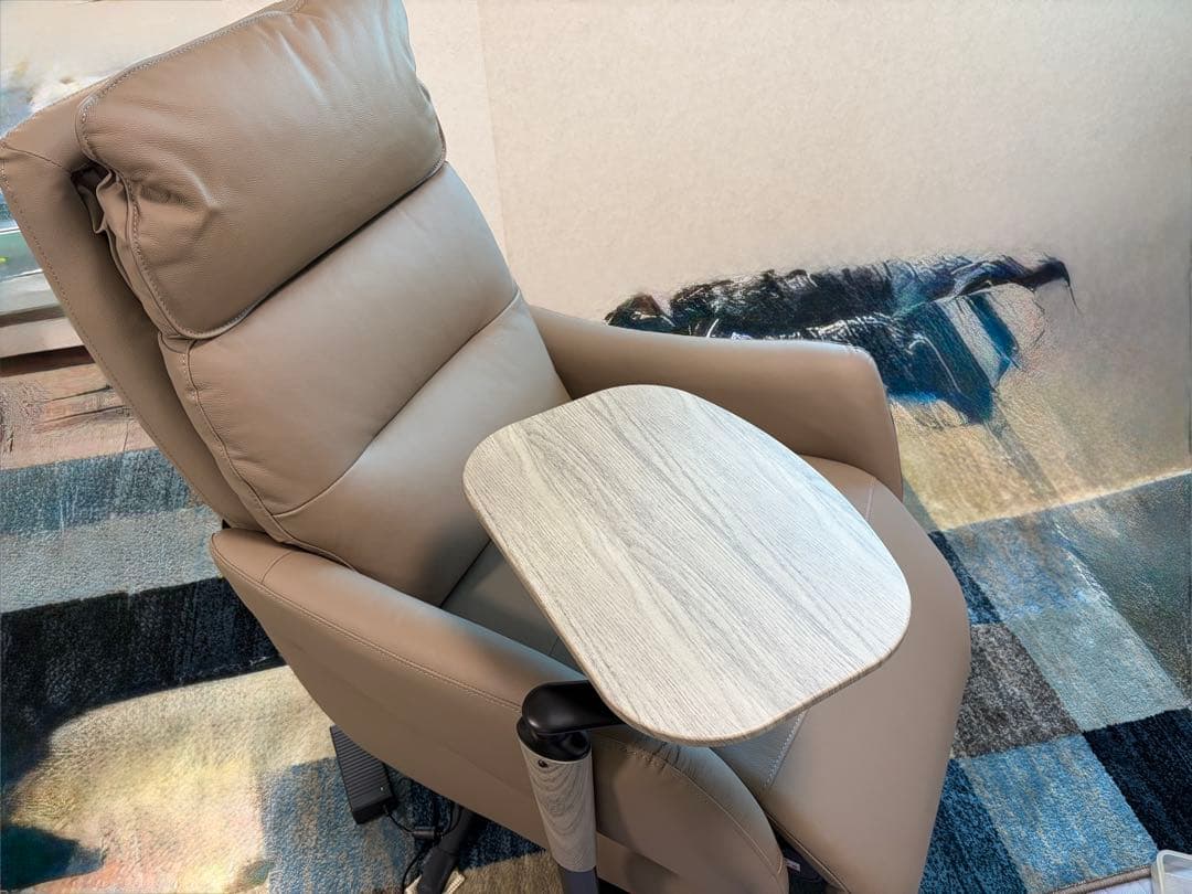 ニトリ　電動リクライニングパーソナルチェア (4モーター LE01-3 本革)