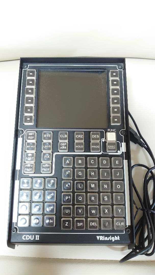 【ジャンク】VRinsight CDU II フライトシミュレーター用デバイス
