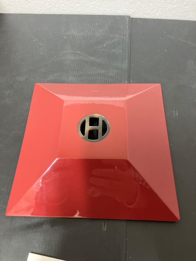 エルメス トレイ トレー Hマーク ラッカー バッファローホーン 小物入れ