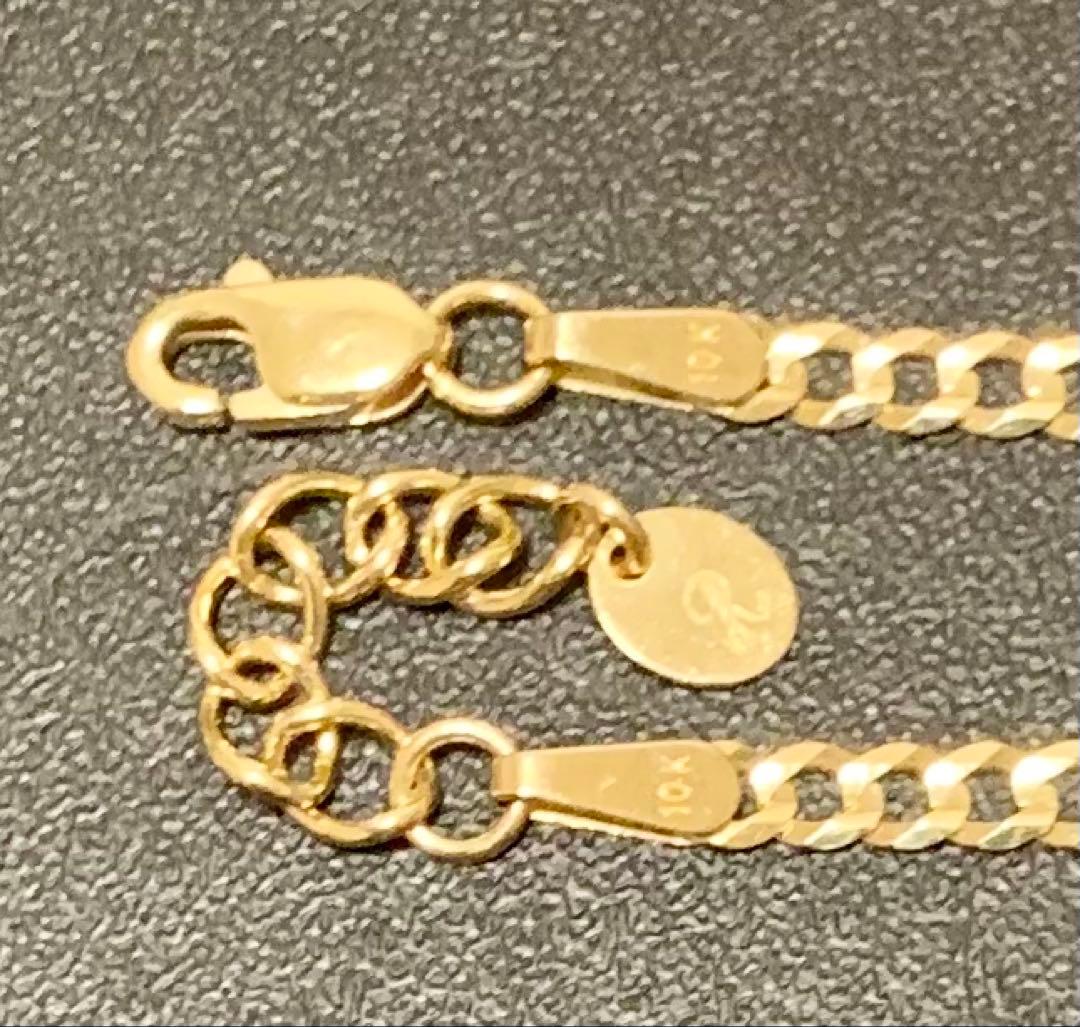 AVALANCHE 10K イエローゴールドキューバンブレスレット