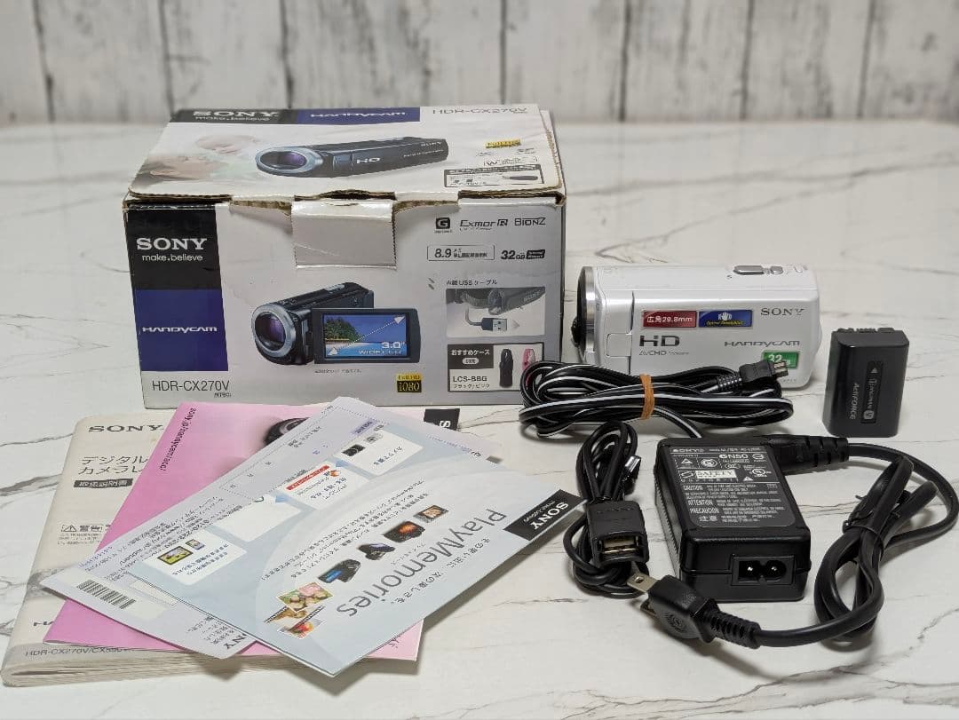SONY　HDR-CX270V　化粧箱付き