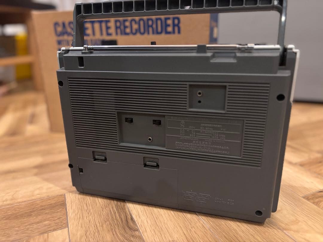 昭和レトロ SANYO MR-G306 カセットプレイヤー実働 箱付き