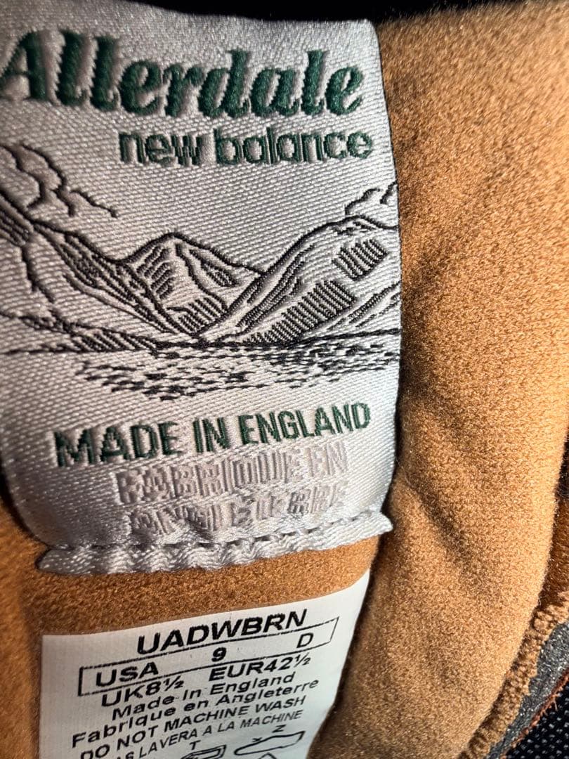 靴 New Blance Allerdale Made in U.K. 27.0cm