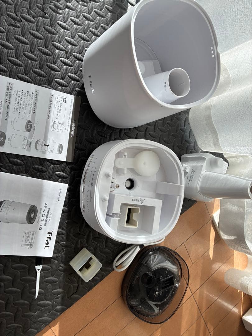 T-fal（ティファール） 加熱超音波式加湿器 スチーム＆ミスト 4.0L