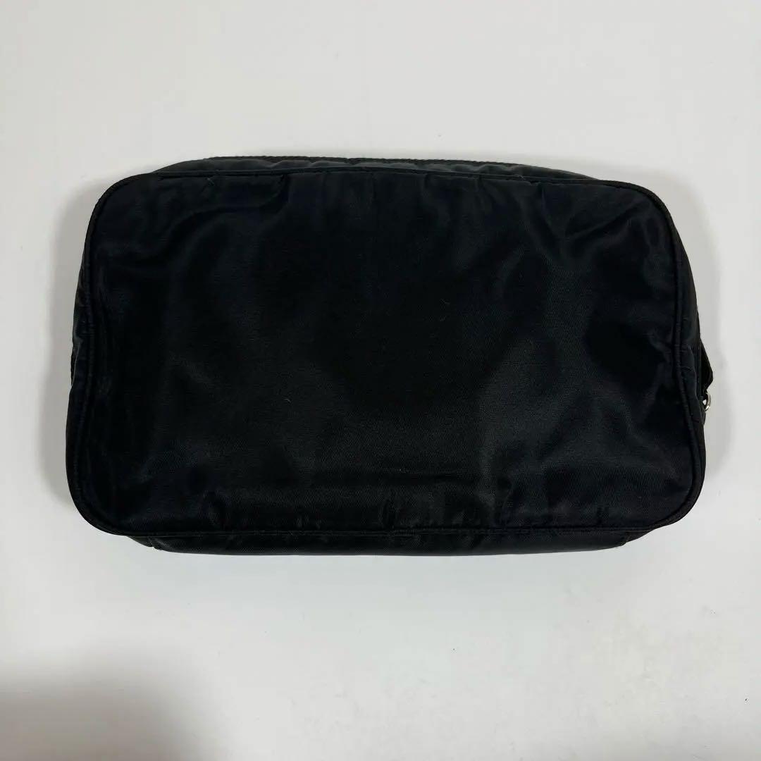 ✨美品✨PRADA　ポーチ　バッグ　三角ロゴ　ナイロン　ブラック