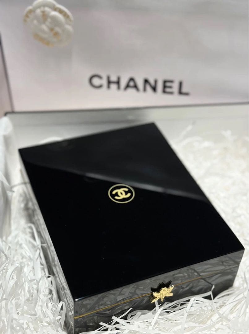 CHANELブラック 小物入れ　サブリマージュ　ケース