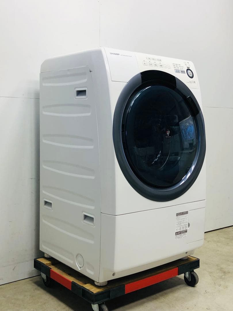 ES-S7E 3ヶ月保証 20年安心分解洗浄マンション左開きドラム式洗濯乾燥機