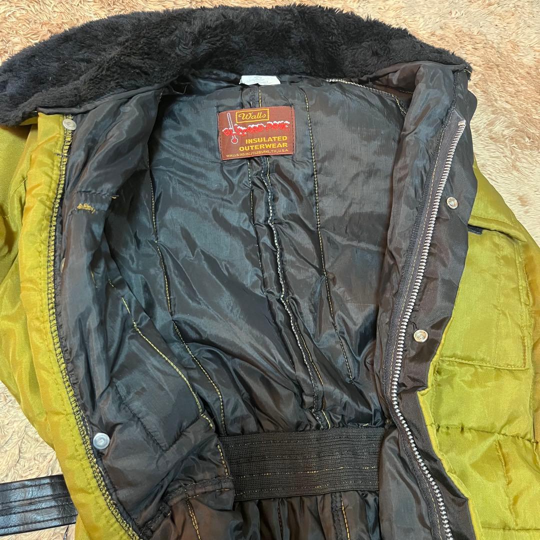 USA製 walls つなぎ　中綿　80's90's 中綿　ナイロン