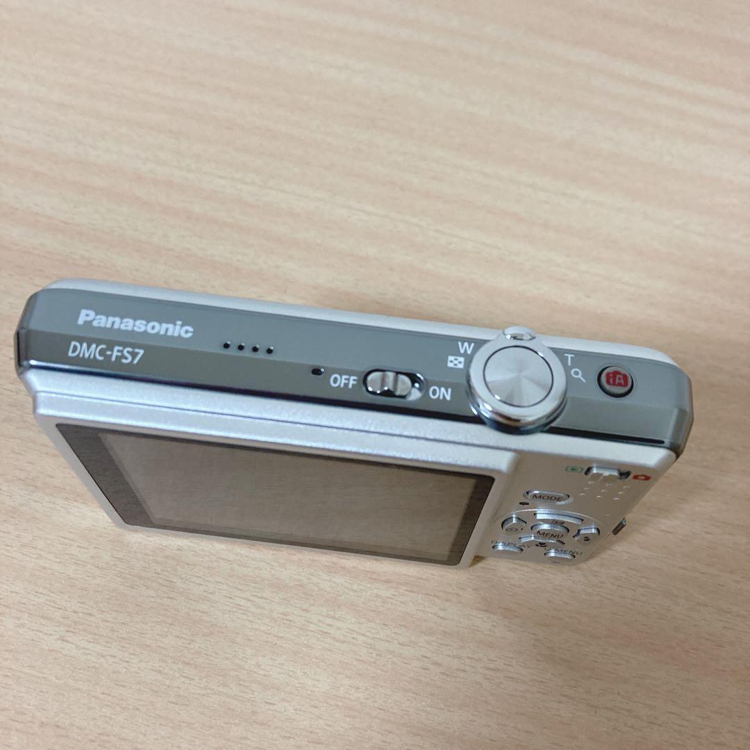 Panasonic LUMIX デジタルカメラ DMC-FS7-S　美品　外箱付