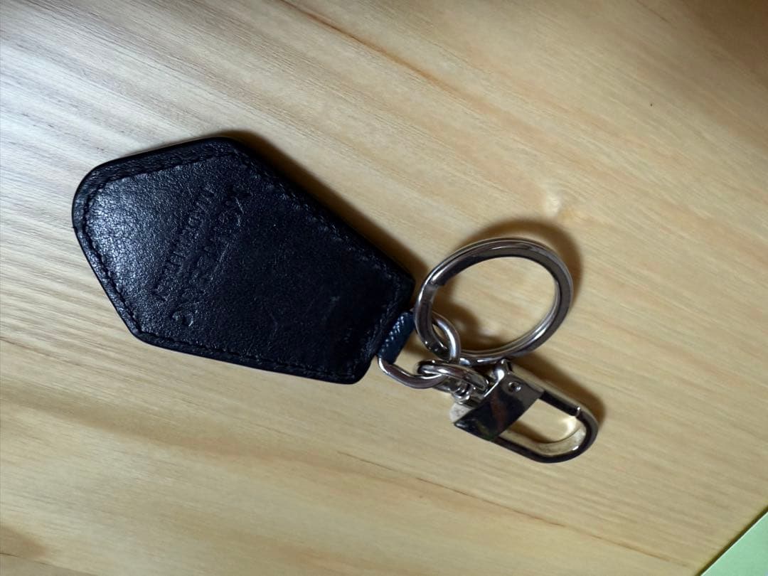 Mont Blanc ネイビー レザー キーケース