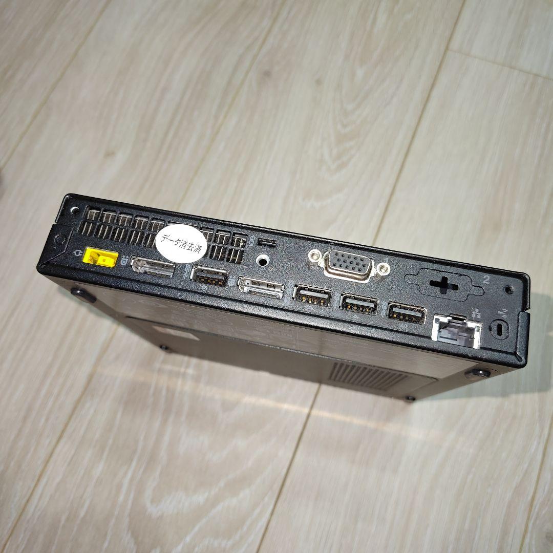 ミニPC Lenovo ThinkCentre M710q Tiny 8GB/256GB