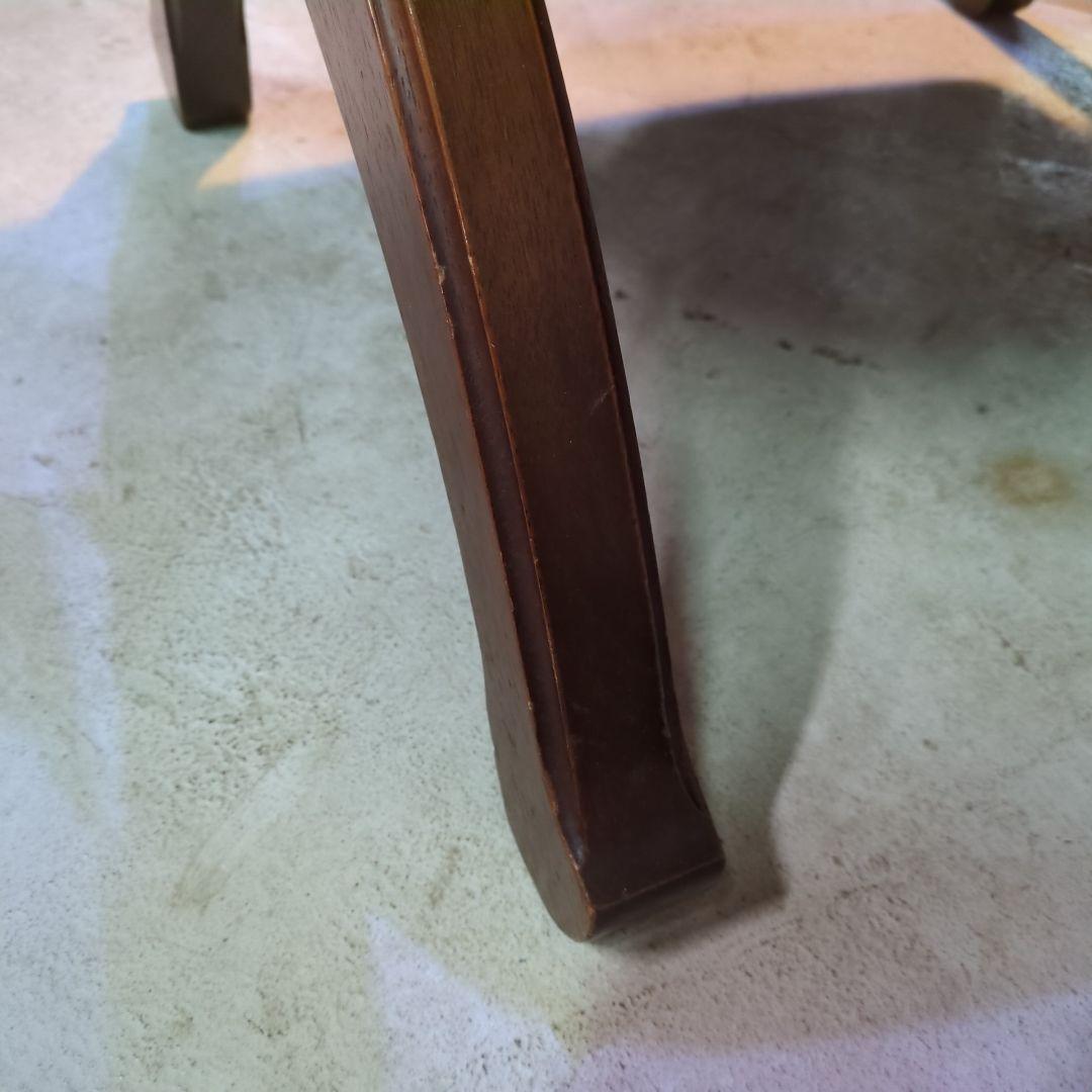 マルニ木工◆ビンテージ　ラタン　本革　ソファ　アーム　チェア 椅子 イス ①