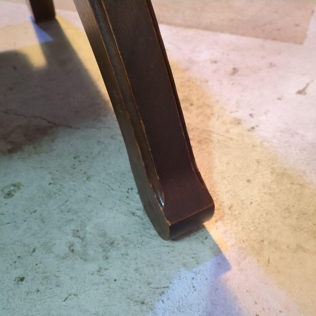 マルニ木工◆ビンテージ　ラタン　本革　ソファ　アーム　チェア 椅子 イス ①