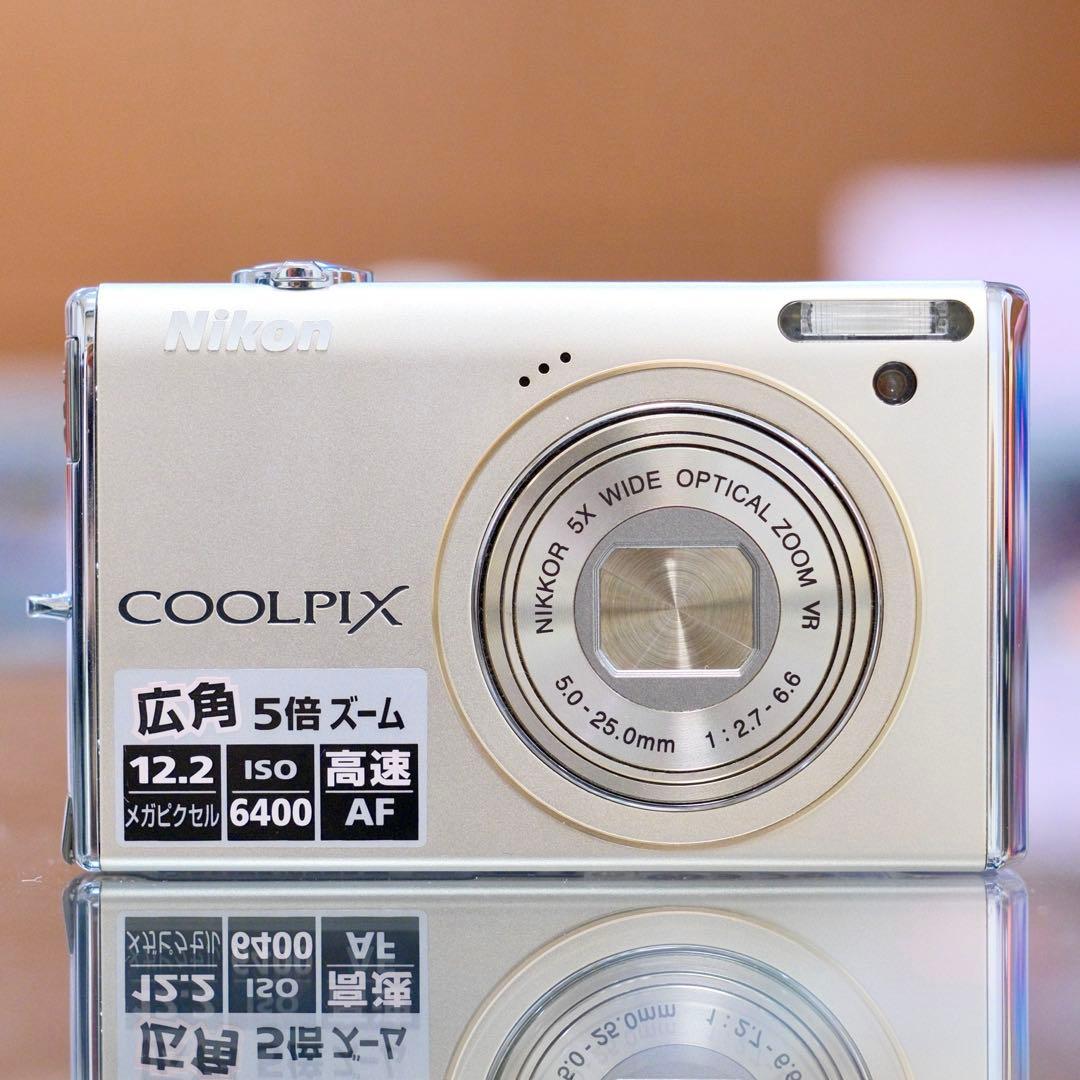 名機 動作品 コンデジ レトロ CCD Nikon COOLPIX S640