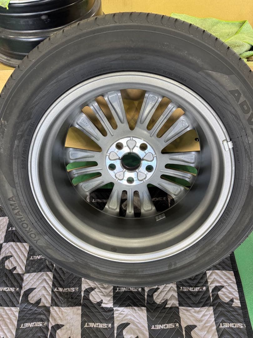 40アルファード新品外し18インチ 純正タイヤアルミホイールセット