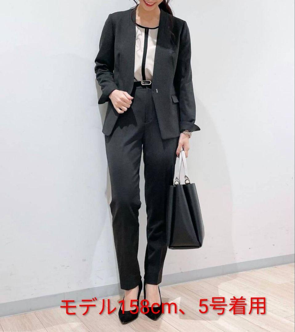 【新品】黒 パンツスーツ セットアップ