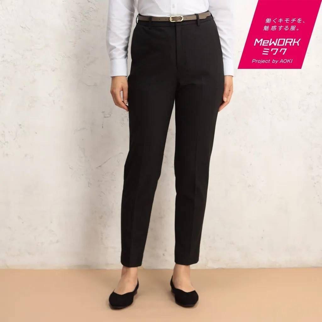 【新品】黒 パンツスーツ セットアップ