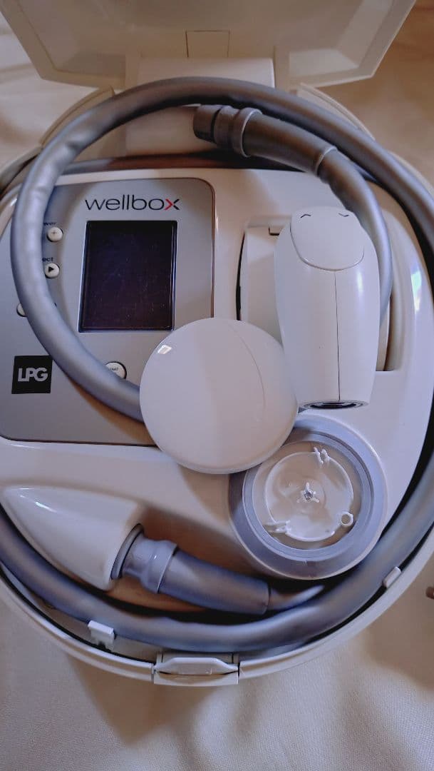 自宅でエンダモロジー wellbox LPG 美顔器